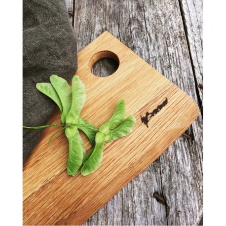 Tapasbræt med hul - olieret eg Tapasbræt med hul - olieret eg