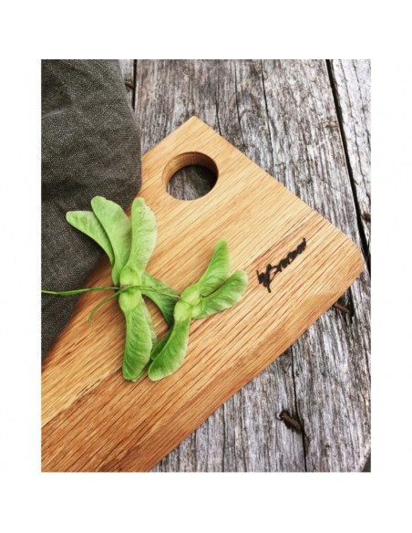 Tapasbræt med hul - olieret eg Tapasbræt med hul - olieret eg