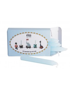 Lyseblå lys til fødselsdagstog - Kids By Friis