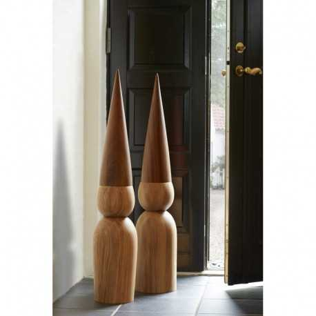 Maxi nisse Elf i Eg og Valnød By Brorson