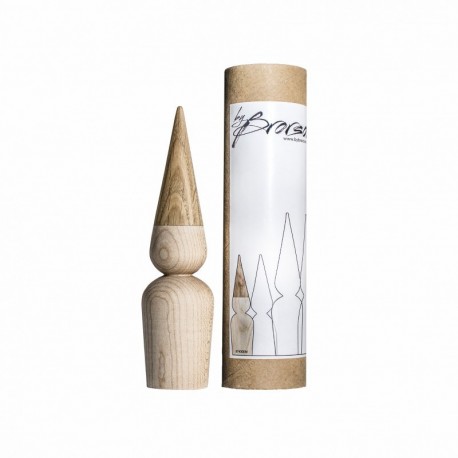 MINI Nissepige og Nissedreng i Ahorn/Eg By Brorson