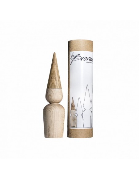 MINI Nissepige og Nissedreng i Ahorn/Eg By Brorson