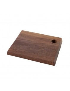 Tapasbræt eller skærebræt i røget eg