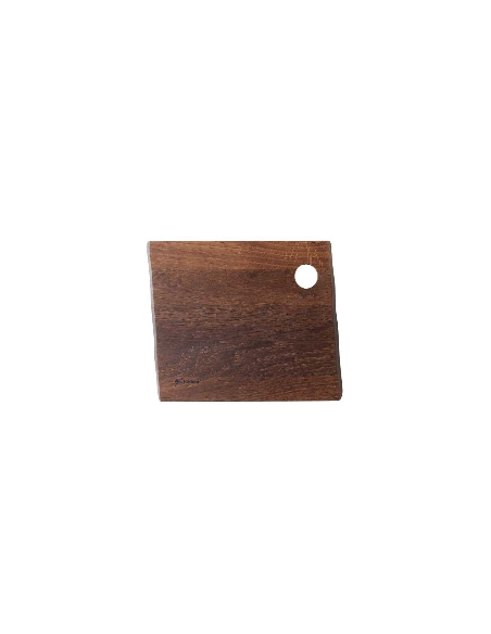 Tapasbræt eller skærebræt i røget eg