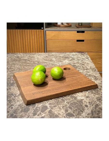 Tapasbræt eller skærebræt i røget eg Tapasbræt eller skærebræt i røget eg