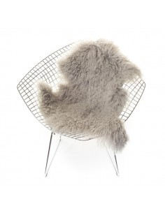 The Organic Sheep Tibetansk lammeskind i Lys Grå