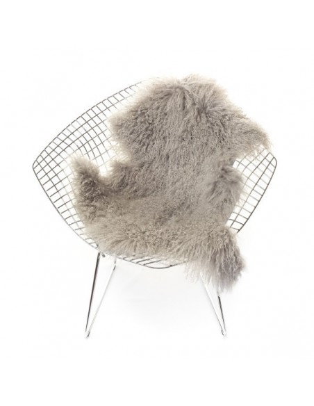 The Organic Sheep Tibetansk lammeskind i Lys Grå