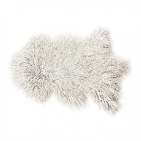 The Organic Sheep Tibetansk lammeskind i Lys Grå