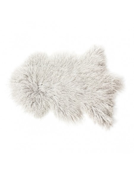 The Organic Sheep Tibetansk lammeskind i Lys Grå