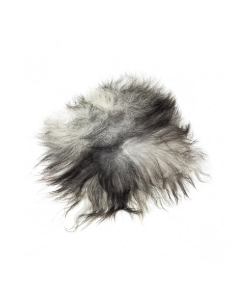 Langhåret sædehynde i natur grå The Organic Sheep Langhåret sædehynde i natur grå The Organic Sheep