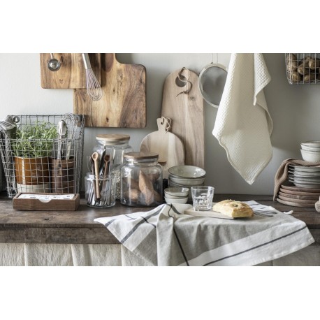 Glaskrukke med trælåg 3000 ml Glaskrukke med trælåg 3000 ml