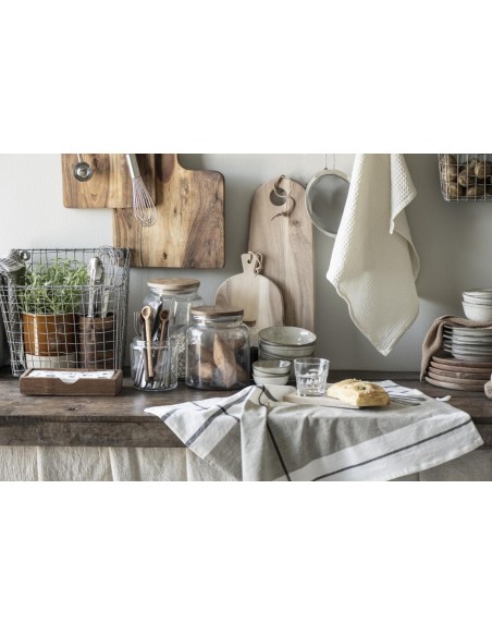 Glaskrukke med trælåg 3000 ml Glaskrukke med trælåg 3000 ml