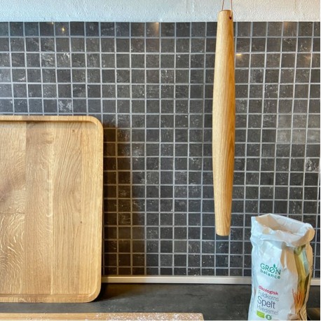 Kagerulle uden håndtag i olieret eg