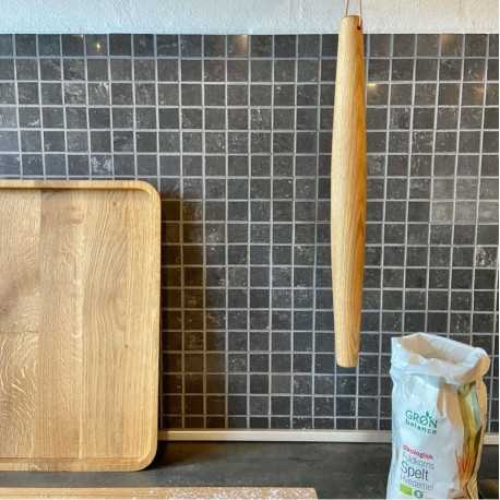 Kagerulle uden håndtag i olieret eg
