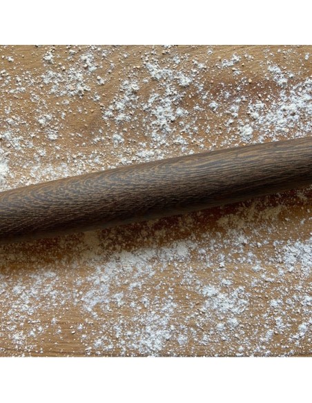 Kagerulle uden håndtag i røget eg