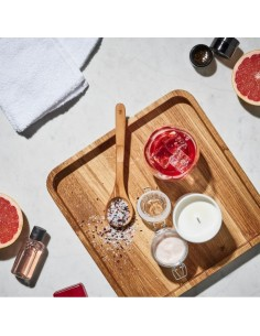 Stor serveringsbakke i Olieret Eg