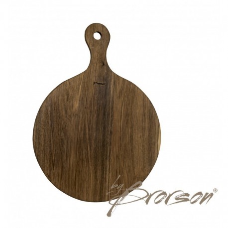 Stort pizzabræt i røget eg Stort pizzabræt i røget eg