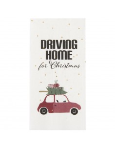Servietter "Driving home for Christmas"