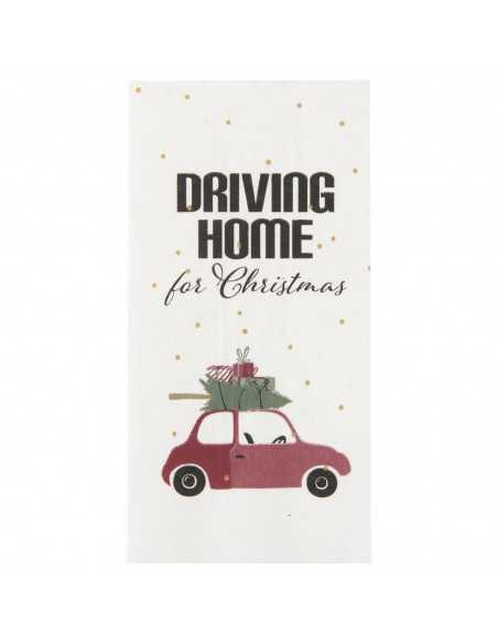 Servietter "Driving home for Christmas"