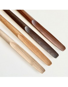 Langt skohorn i træ inkl. knage - By Brorson