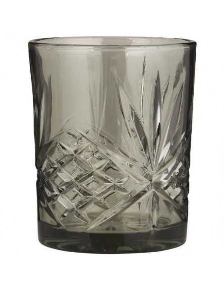 Drikkeglas med mønster - London smoke