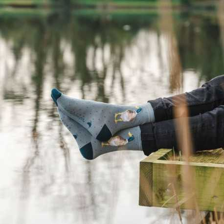 Wrendale bambus sokker med And - Herre