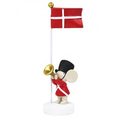 Bordflag med mus og trompet - Kids By Friis Bordflag med mus og trompet - Kids By Friis