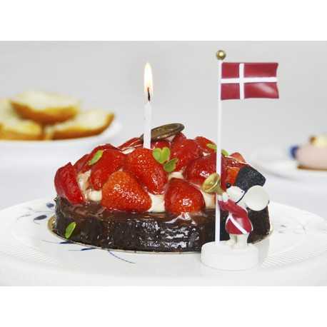 Bordflag med mus og trompet - Kids By Friis