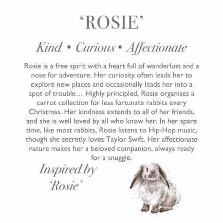 Wrendale Kanin bamse, Rosie - Medium