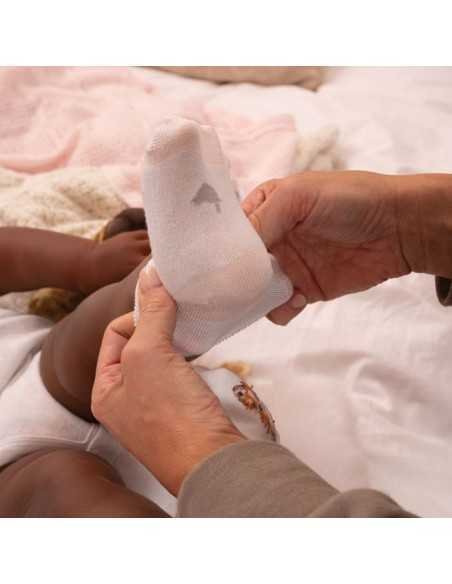 Wrendale bambus babysokker lyserød  - Little Forest