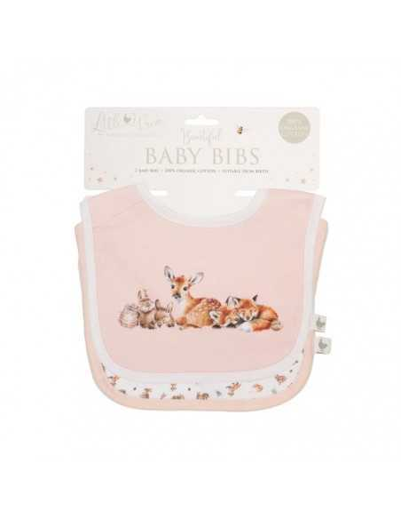 Wrendale hagesmække i lyserød - Little Forest