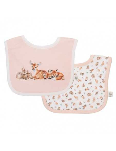 Wrendale hagesmække i lyserød - Little Forest