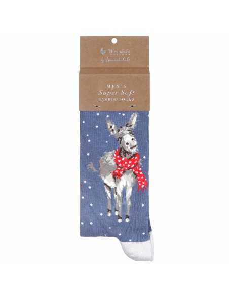 Wrendale bambus sokker med æsel - Herre