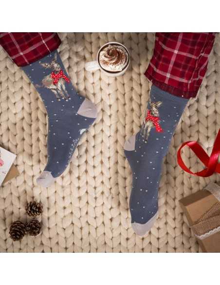 Wrendale bambus sokker med æsel - Herre