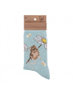 Wrendale bambus sokker med Mus - Dame/Børn