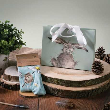 Wrendale bambus sokker med Mus  - Dame/Børn