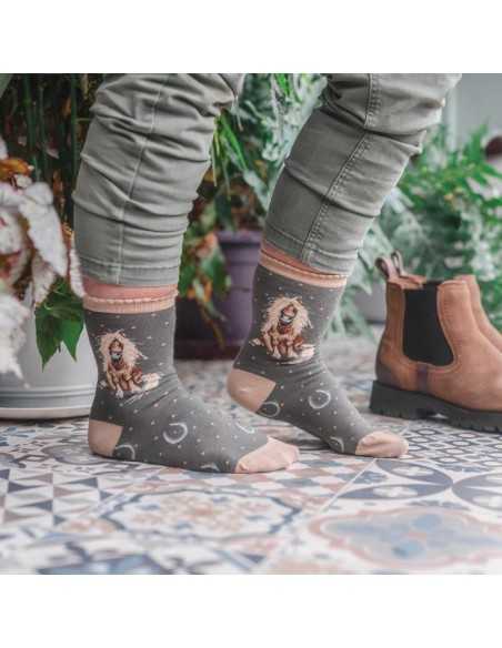 Wrendale bambus sokker med Hest - Dame/Børn Wrendale bambus sokker med Hest - Dame/Børn