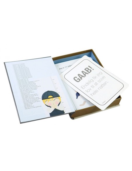 Milepælskort med bondegård