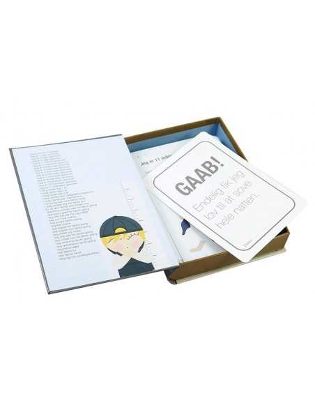 Milepælskort med bondegård