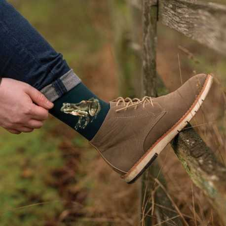 Wrendale bambus sokker med Frø - Herre