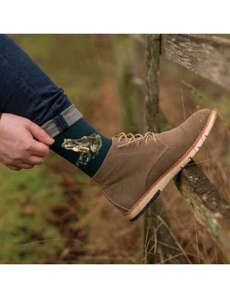 Wrendale bambus sokker med Frø - Herre