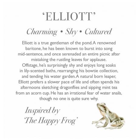 Wrendale Frø bamse, Elliot - Medium