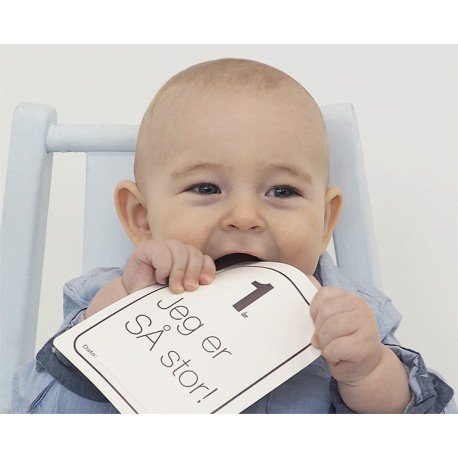 Milepælskort med bondegård