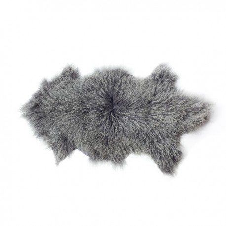 The Organic Sheep Tibetansk lammeskind Grå Snowtop The Organic Sheep Tibetansk lammeskind Grå Snowtop