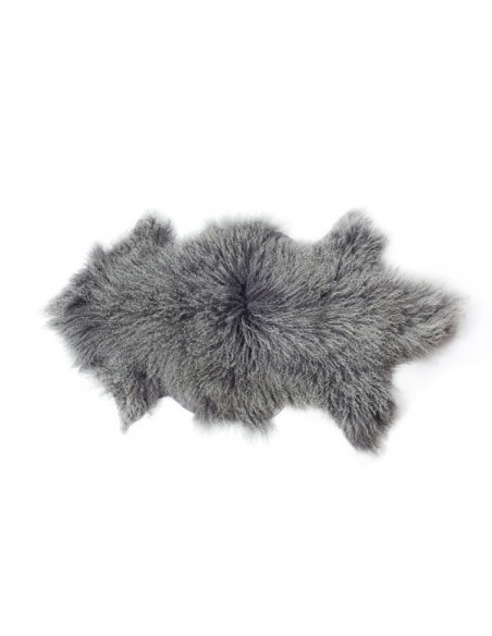 The Organic Sheep Tibetansk lammeskind Grå Snowtop The Organic Sheep Tibetansk lammeskind Grå Snowtop