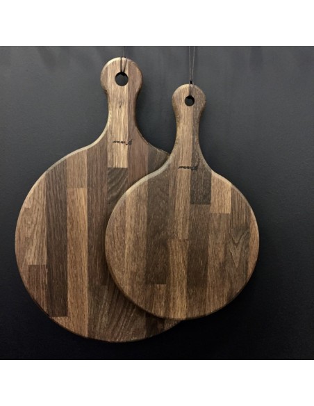 Lille pizzabræt i røget eg Lille pizzabræt i røget eg