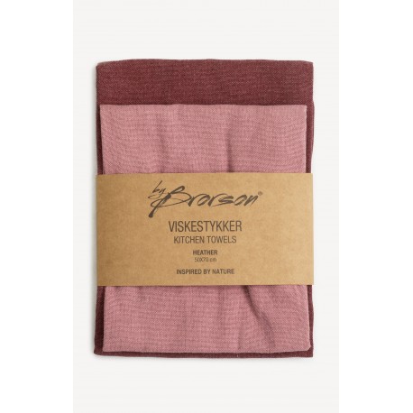 Heather Viskestykker i 100% Bomuld Heather Viskestykker i 100% Bomuld