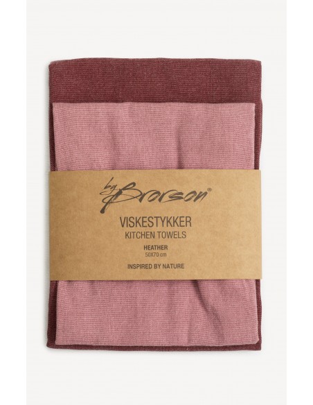 Heather Viskestykker i 100% Bomuld Heather Viskestykker i 100% Bomuld
