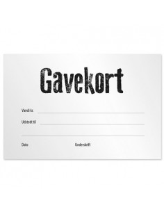 Gavekort