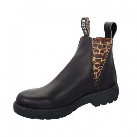 Rossi mørkebrun leopard dame